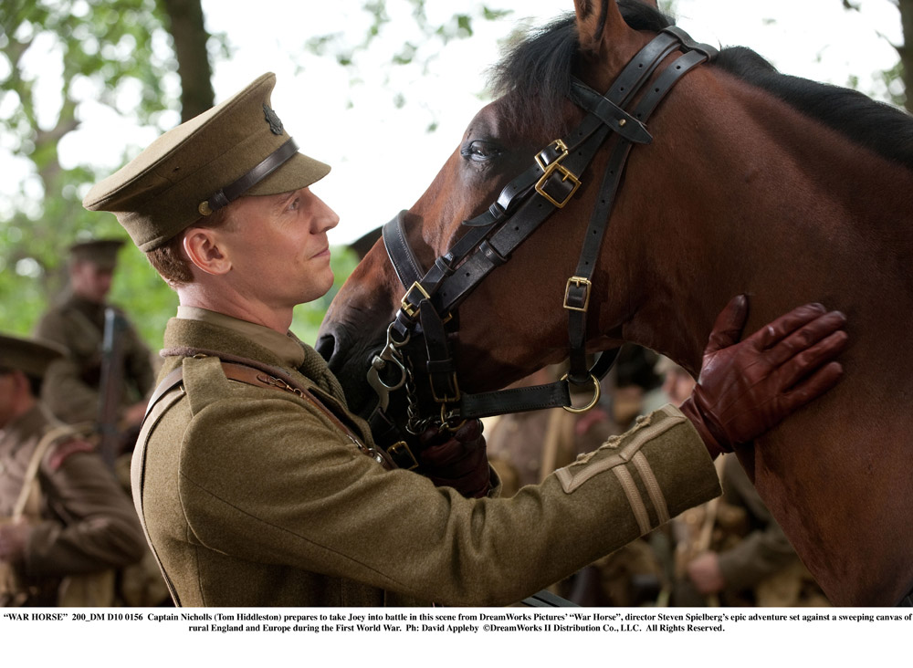 In foto Tom Hiddleston (42 anni) Dall'articolo: War Horse, un racconto di lealtà, speranza e perseveranza.