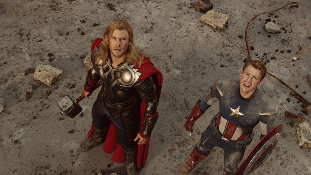 In foto Chris Hemsworth (40 anni) Dall'articolo: The Avengers, i vendicatori sono arrivati.