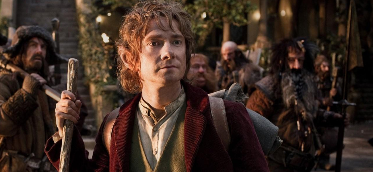 In foto Martin Freeman (53 anni) Dall'articolo: Lo Hobbit: tra il 3D e la grande arte.