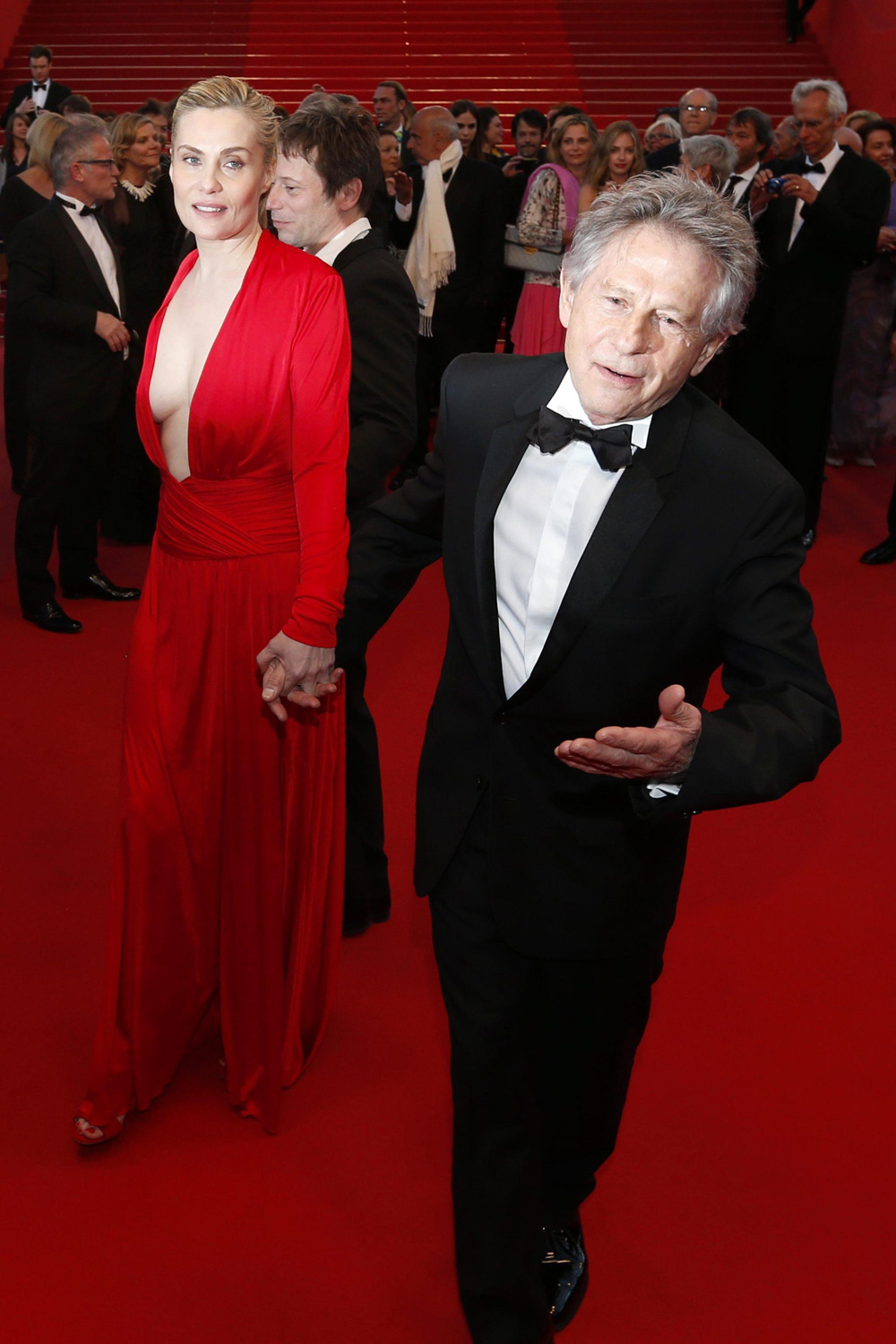 In foto Roman Polanski (91 anni) Dall'articolo: Cannes 66, in attesa della Palma d'oro.