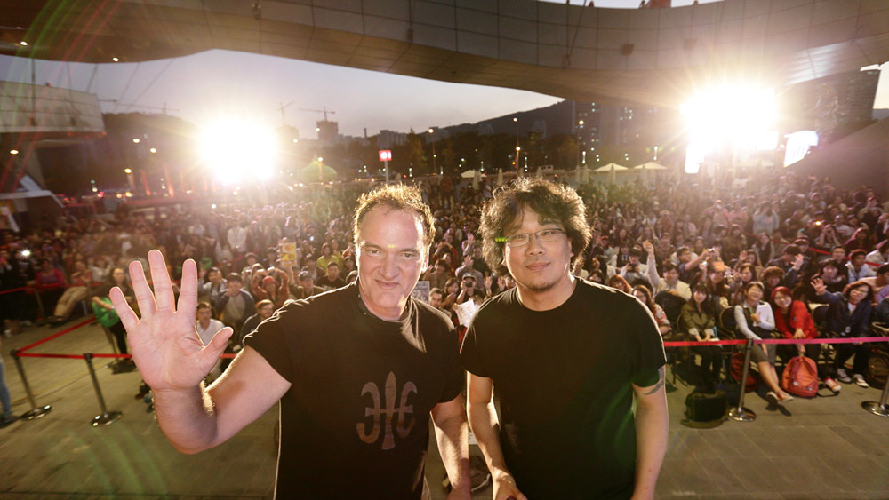 In foto Quentin Tarantino (61 anni) Dall'articolo: Busan 2013, l'ultima cena.