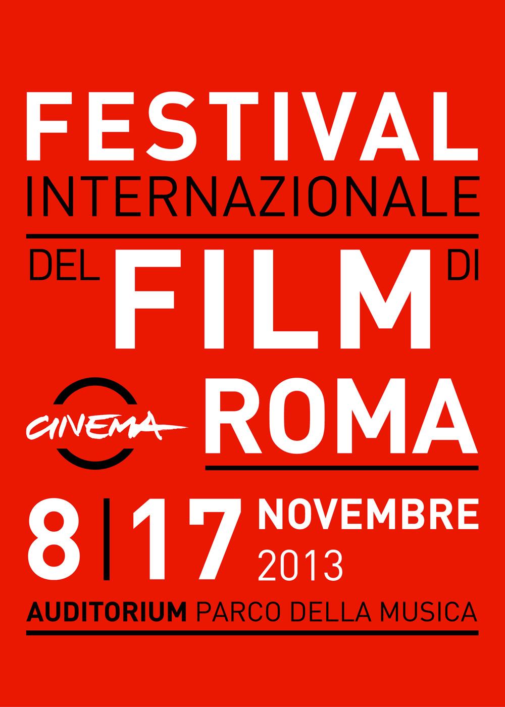 Festival di Roma 2013, al via