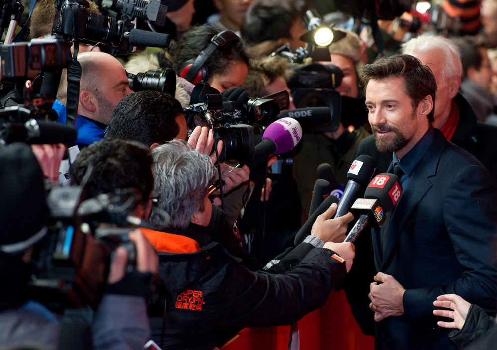 In foto Hugh Jackman (56 anni) Dall'articolo: Berlinale 2013, il giorno delle donne.