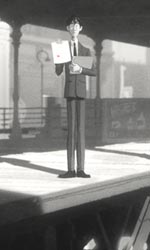 Una scena del corto Paperman di John Kahrs. -  Dall'articolo: John Kahrs, un'idea che vale un Oscar.