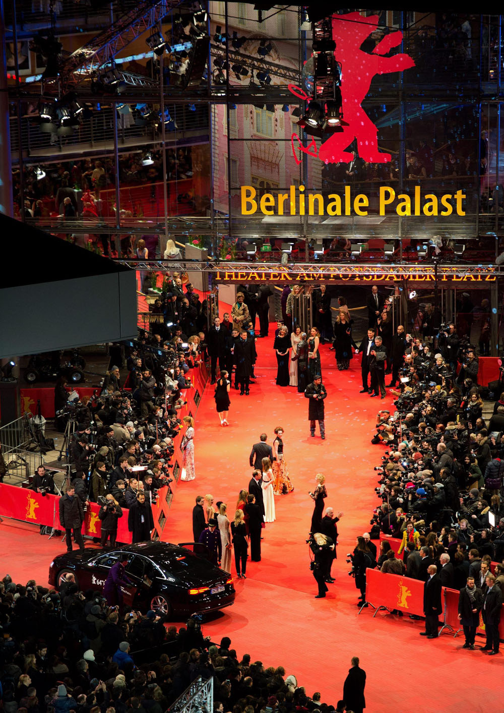 Il red carpet della Berlinale 2014. -  Dall'articolo: Berlinale 2014, il giorno di Whitaker e Keitel.