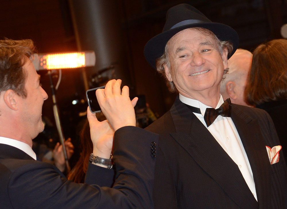 In foto Bill Murray (74 anni) Dall'articolo: Berlinale 2014, il giorno di Whitaker e Keitel.