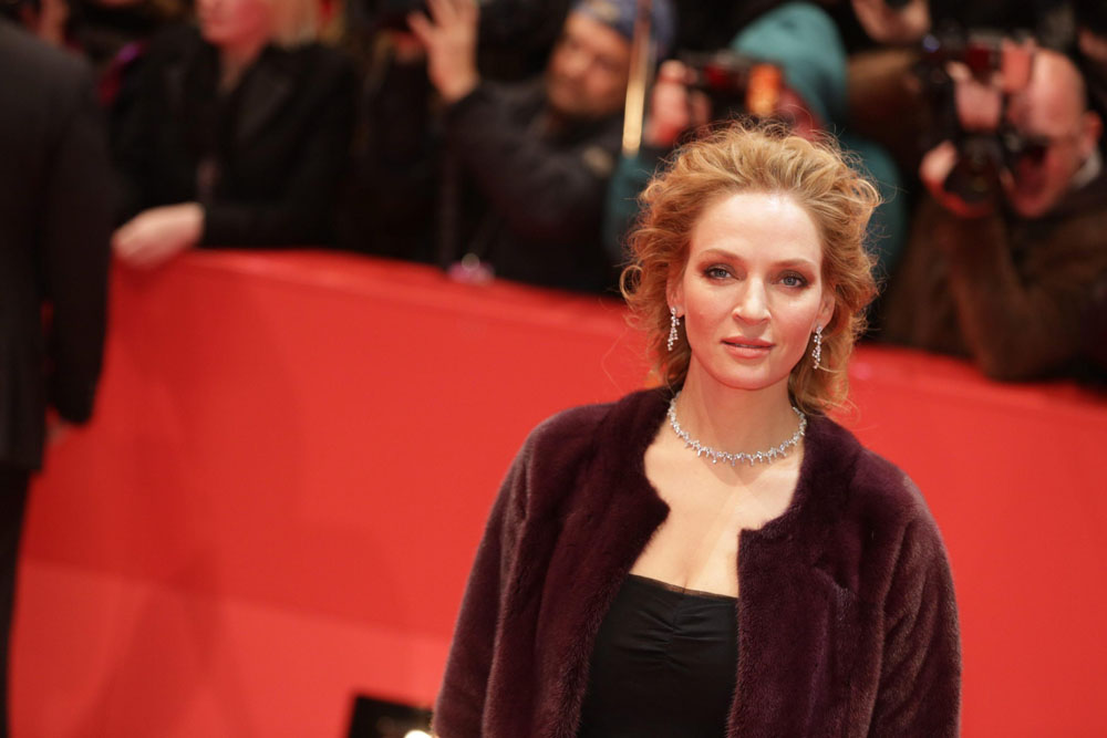 In foto Uma Thurman (54 anni) Dall'articolo: Berlinale 2014, scende in campo Gianni Amelio.