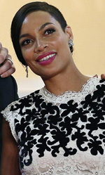 In foto Rosario Dawson (46 anni) Dall'articolo: Cannes 67, il giorno del controverso Saint Laurent.
