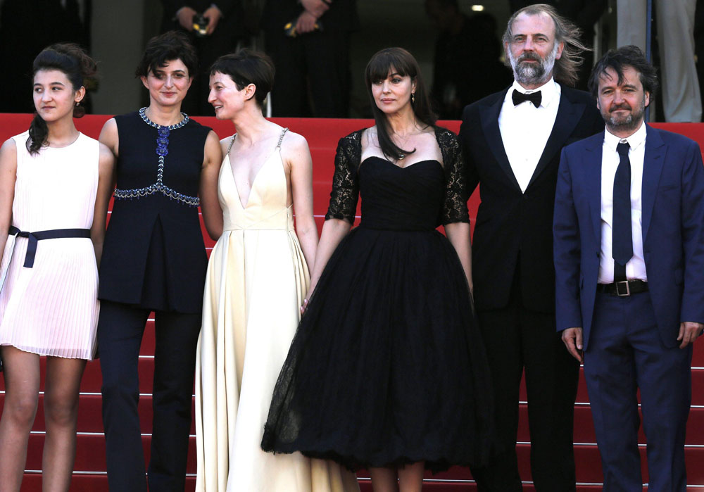 In foto Monica Bellucci (59 anni) Dall'articolo: Cannes 67, 11 minuti d'applausi per Le meraviglie.