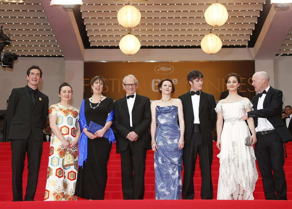 In foto Ken Loach (88 anni) Dall'articolo: Cannes 67, Assayas e Zvyagintsev chiudono il concorso.