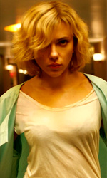In foto Scarlett Johansson (40 anni) Dall'articolo: Lucy tra fantascienza e digitale.