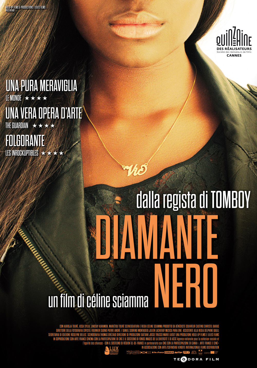 In foto il poster italiano del film. -  Dall'articolo: Diamante nero, il trailer e il poster italiani.