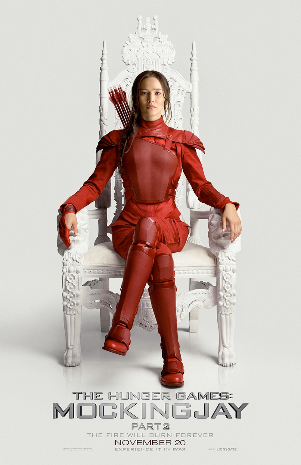 In foto Jennifer Lawrence (34 anni) Dall'articolo: Hunger Games: Il canto della rivolta - Parte II, il nuovo poster.