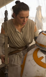 In foto Daisy Ridley (32 anni) Dall'articolo: Star Wars nella top ten dei migliori incassi di sempre.
