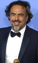 In foto Alejandro G. Irritu (61 anni) Dall'articolo: Ennio Morricone vince il Golden Globe. Tarantino: 