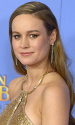 In foto Brie Larson (35 anni) Dall'articolo: Ennio Morricone vince il Golden Globe. Tarantino: 