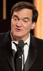 In foto Quentin Tarantino (61 anni) Dall'articolo: Ennio Morricone vince il Golden Globe. Tarantino: 