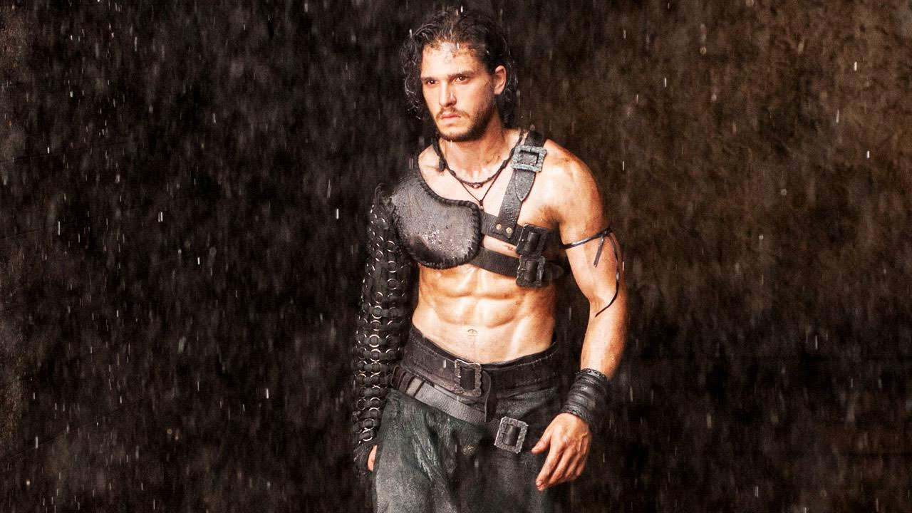 In foto Kit Harington (38 anni) Dall'articolo: Pompei stasera su Rai 2.