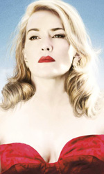 In foto Kate Winslet (50 anni) Dall'articolo: The Dressmaker insegue Mowgli,  sua la seconda posizione.