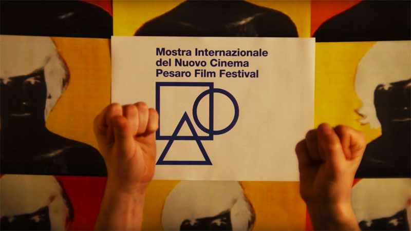 Pesaro Film Festival, la sigla ufficiale firmata da Virgilio Villoresi