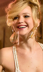 In foto Jennifer Lawrence (34 anni) Dall'articolo: American Hustle stasera su RaiMovie.
