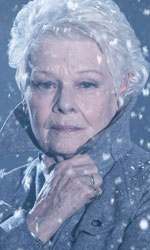 In foto Judi Dench (90 anni) Dall'articolo: Racconto d'inverno di e con Kenneth Branagh sesto al box office.