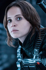 In foto Felicity Jones (41 anni) Dall'articolo: Rogue One vince la concorrenza al box office.