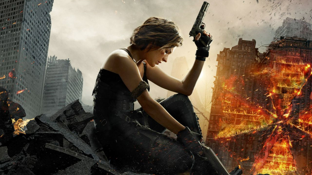 In foto Milla Jovovich (49 anni) Dall'articolo: Box Office, il Giappone fa parlare di s, Resident Evil apre con 5 milioni di $.