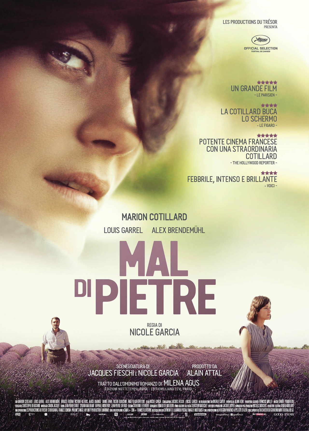 In foto Marion Cotillard (49 anni) Dall'articolo: Mal di Pietre, il poster del film con Louis Garrel e Marion Cotillard.