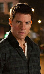 In foto Tom Cruise (62 anni) Dall'articolo: Jack Reacher - La prova decisiva, il film stasera in tv.