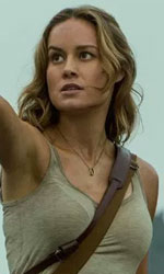 In foto Brie Larson (35 anni) Dall'articolo: Kong non ha rivali.  primo al box office in Italia e negli USA.