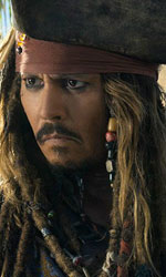 In foto Johnny Depp (61 anni) Dall'articolo: Pirati dei Caraibi: La vendetta di Salazar supera i 9 milioni al box office.
