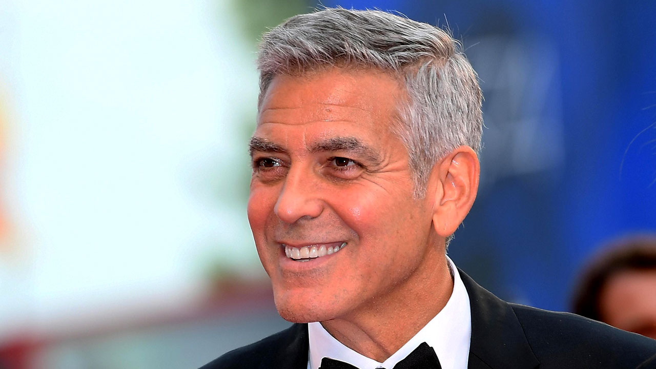 In foto George Clooney