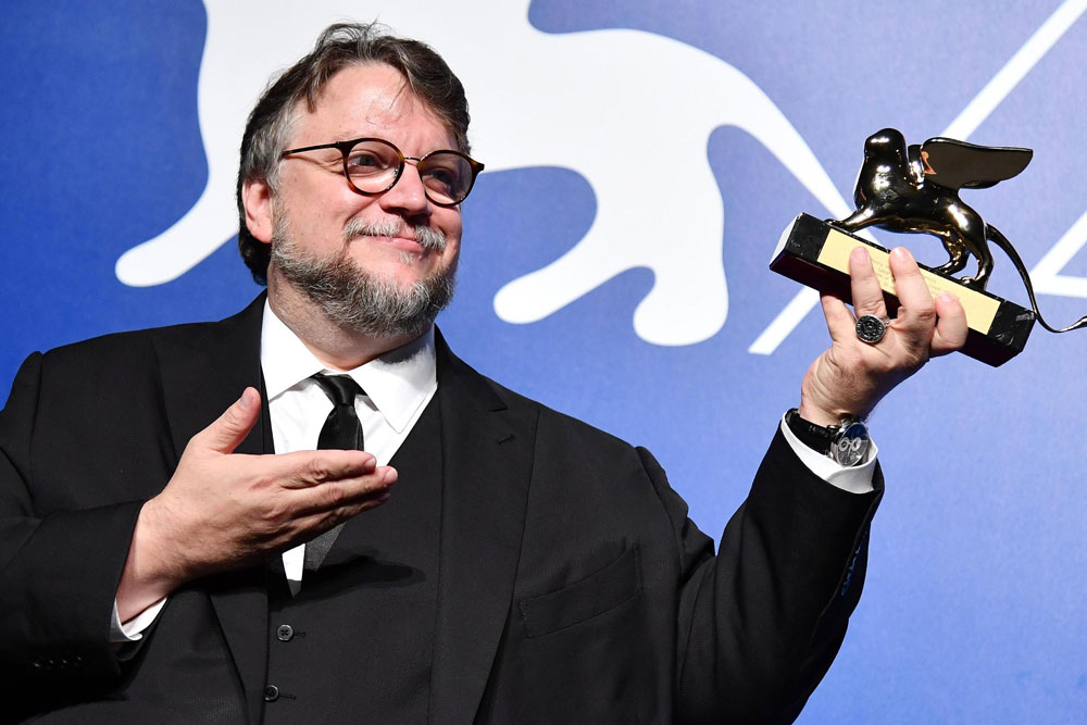 In foto Guillermo Del Toro (60 anni) Dall'articolo: Venezia 74, The Shape of Water di Guillermo Del Toro vince il Leone d'Oro.