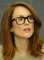 In foto Julianne Moore (64 anni) Dall'articolo: Still Alice, il film stasera in tv su RaiMovie.