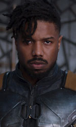 In foto Michael B. Jordan (37 anni) Dall'articolo: Black Panther  primo in tutto il mondo, tranne in Italia.