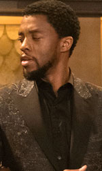 In foto Chadwick Boseman (48 anni) Dall'articolo: USA: record su record per Black Panther che punta ai $ 700 milioni.