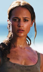 In foto Alicia Vikander (36 anni) Dall'articolo: Si rinnova il podio, Tomb Raider conquista il 1 posto.