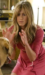 In foto Jennifer Aniston (55 anni) Dall'articolo: Io & Marley, il film stasera in tv su TV8.