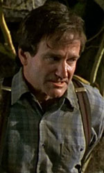 In foto Robin Williams (73 anni) Dall'articolo: Jumanji, il film stasera in tv su NOVE.