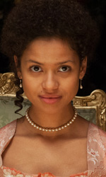 In foto Gugu Mbatha-Raw (41 anni) Dall'articolo: La ragazza del dipinto, il film stasera in tv su Canale 5.