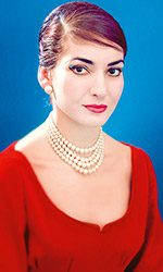 In foto Maria Callas (101 anni) Dall'articolo: Maria by Callas, omaggio all'artista che havissuto d'arteed'amore.