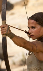 In foto Alicia Vikander (36 anni) Dall'articolo: Tomb Raider, su IBS il DVD sulla nuova incarnazione di Lara Croft.