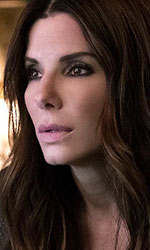 In foto Sandra Bullock (60 anni) Dall'articolo: Podio ricco con Ocean's 8 in testa. Calma piatta nel resto della top ten.