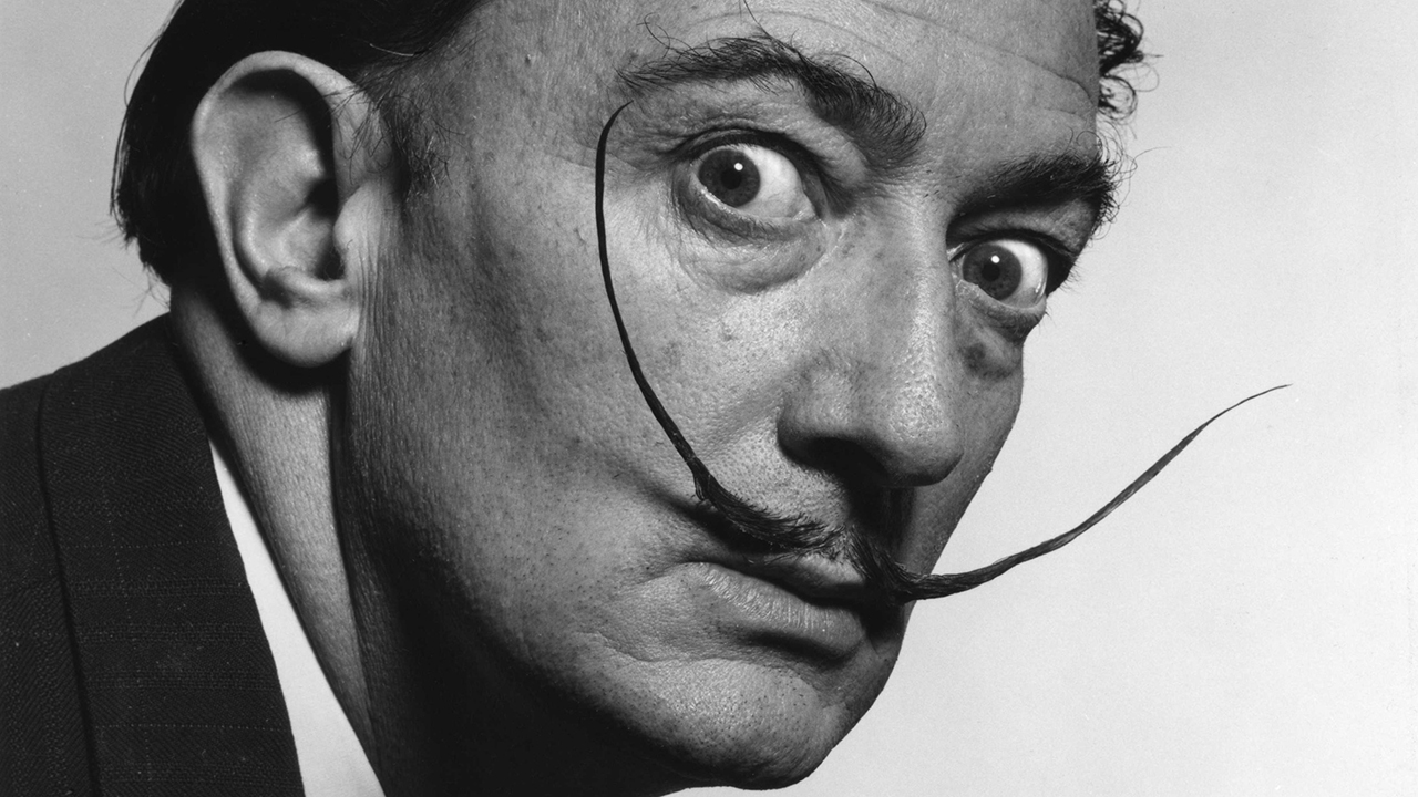 In foto Salvador Dalí