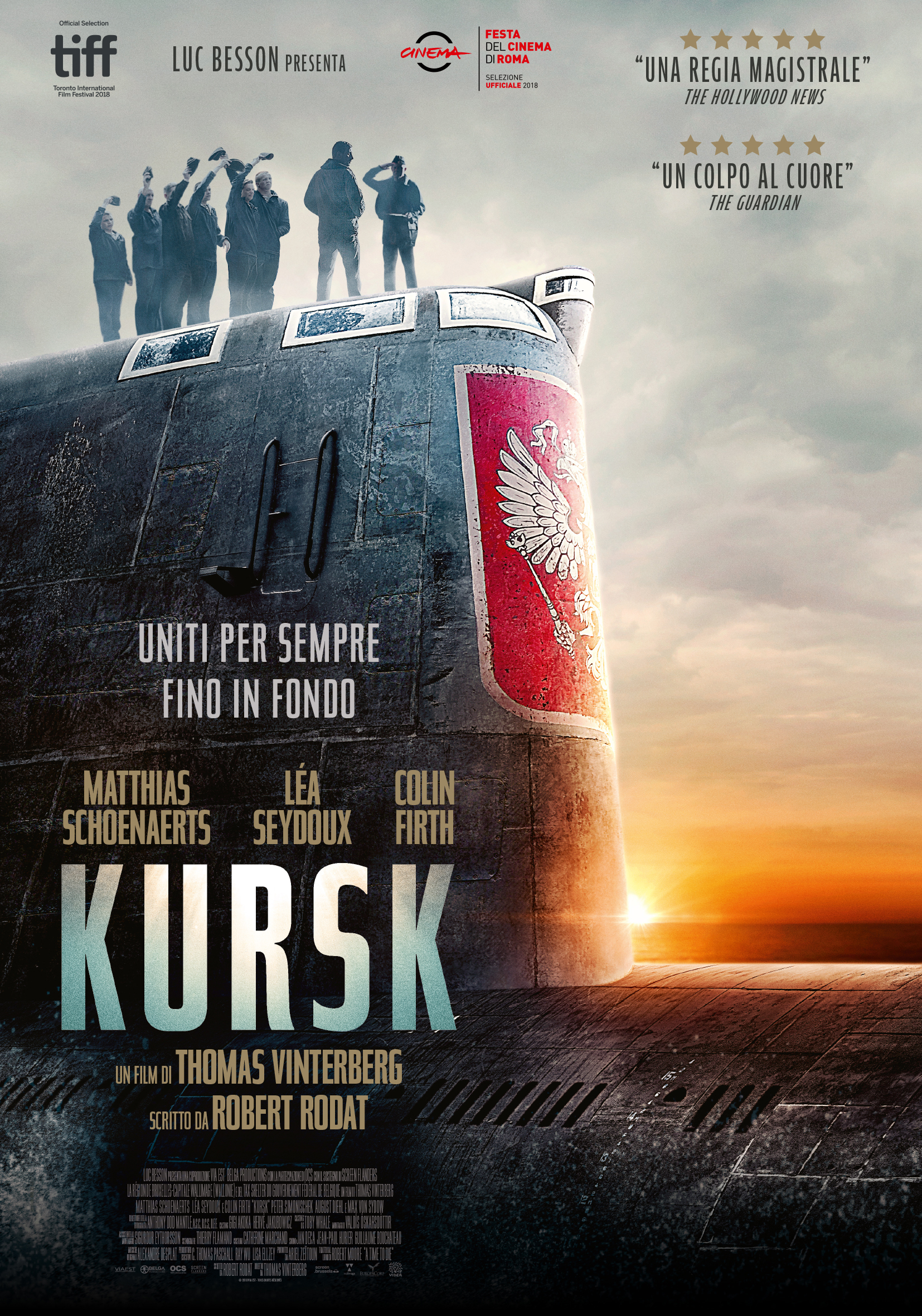  Dall'articolo: Kursk, il teaser poster italiano del film.