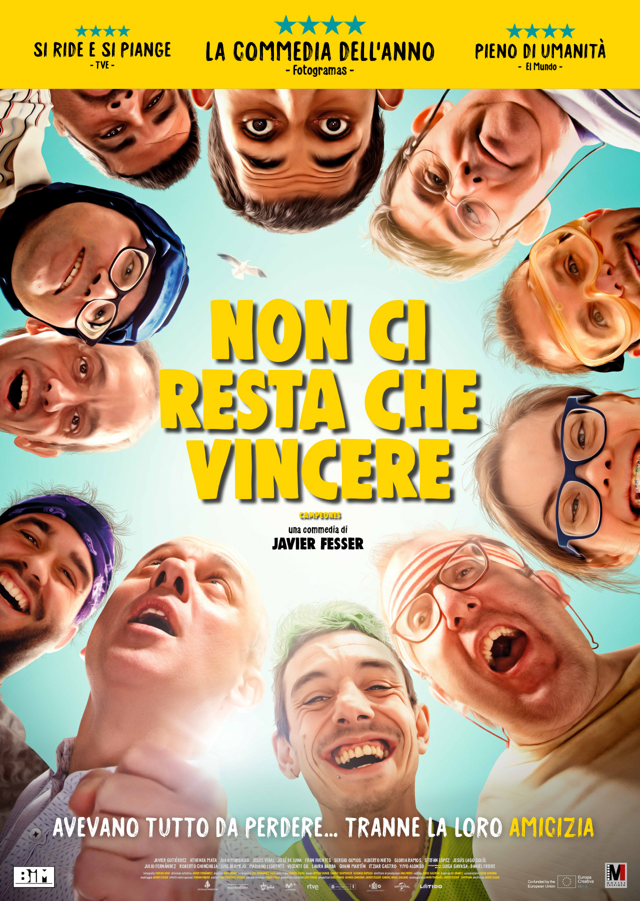  Dall'articolo: Non ci resta che vincere, il poster italiano del film.