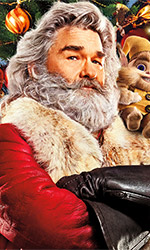 In foto Kurt Russell (73 anni) Dall'articolo: Qualcuno salvi il Natale, il film con Kurt Russell resuscita il format ultraclassico del Natale.