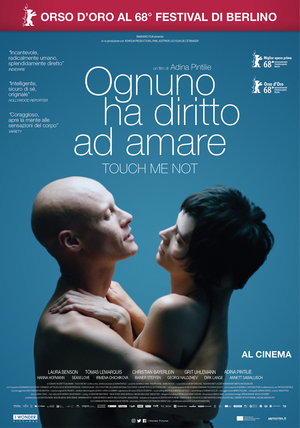 In foto Tmas Lemarquis (47 anni) Dall'articolo: Ognuno ha Diritto Ad Amare - Touch me Not, il poster italiano del film.