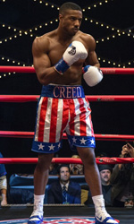 In foto Michael B. Jordan (37 anni) Dall'articolo: Creed II non ha rivali: mantiene la vetta del Box Office e supera i 2 milioni.